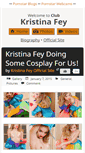 Mobile Screenshot of clubkristinafey.com